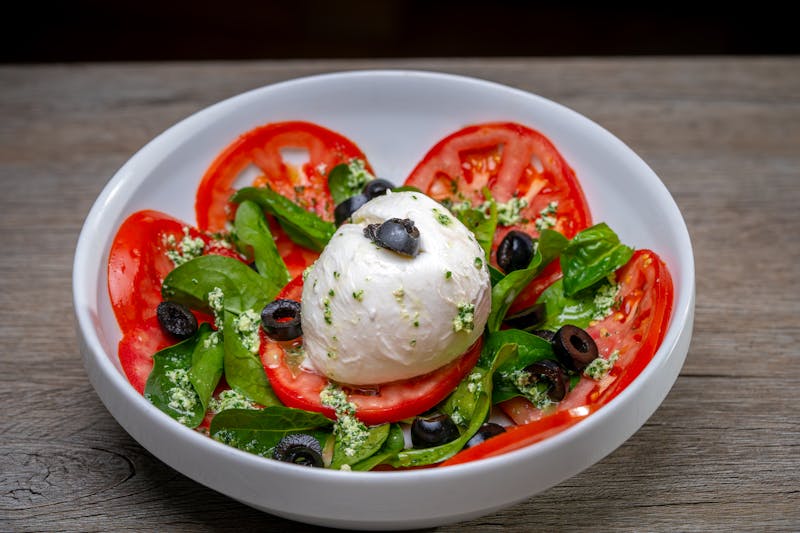 Caprese salad Pizza luce